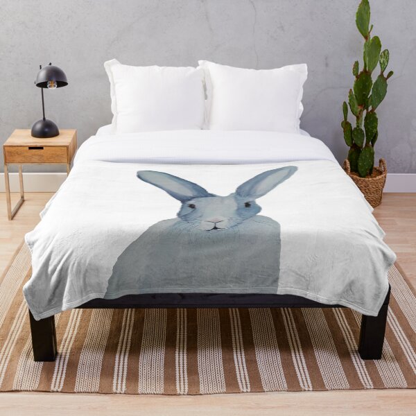 Item preview, Sweet Gray Bunny designed and sold by WallaceColor.