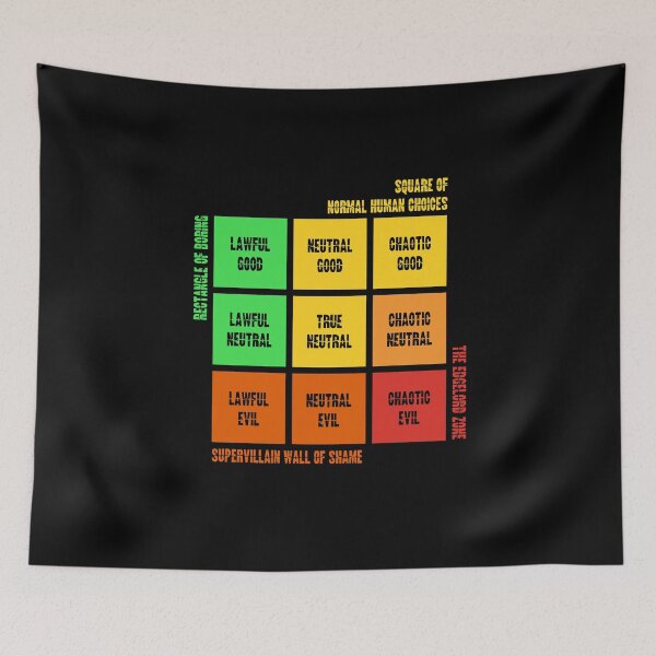 Item preview, D20 Alignment Tabletop RPG designed and sold by D20Tees.