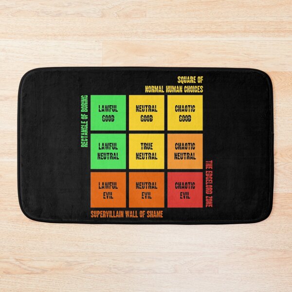 Item preview, D20 Alignment Tabletop RPG designed and sold by D20Tees.