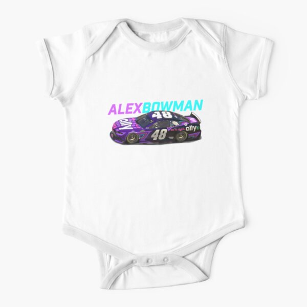 Alex Bowman 2021 Short Sleeve Baby One-Piece