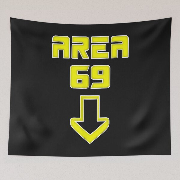 Item preview, Area 69 Futuristic Meme Men and Women Humor T-Shirt designed and sold by Lukifo-Glacier.