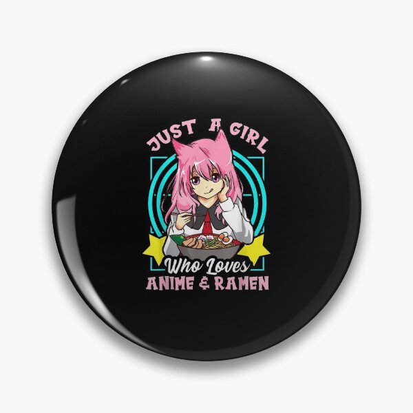 Item preview, J ust A G irl W ho L oves A nime and Ramen Bowl Girls designed and sold by Archibald24Luci.