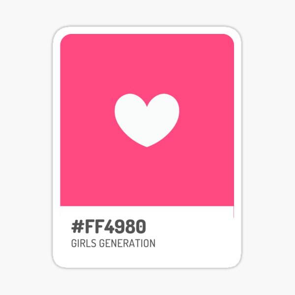 Artikel-Vorschau von Girls Generation Offizielle Farbe Pantone, designt und verkauft von SapphicGrapphic .