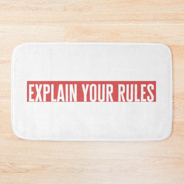 Item preview, Explain Your Rules  designed and sold by MarinoLeila.