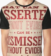 Hitchens' Razor Graphic T-Shirt