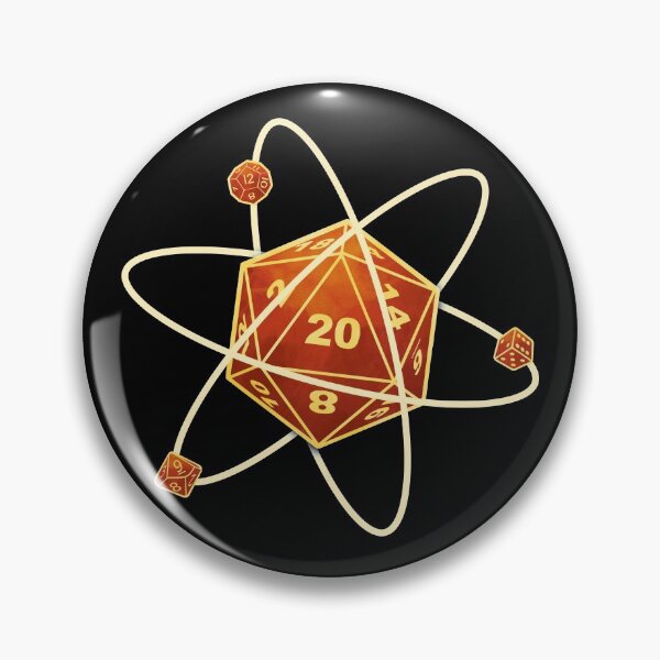 Item preview, D20 Atom designed and sold by D20Tees.