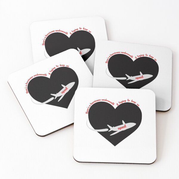 Item preview, “There’s a hurricane underneath it trying to keep us apart”- Jet Black Heart - 5sos  designed and sold by gabi’s stickers :).