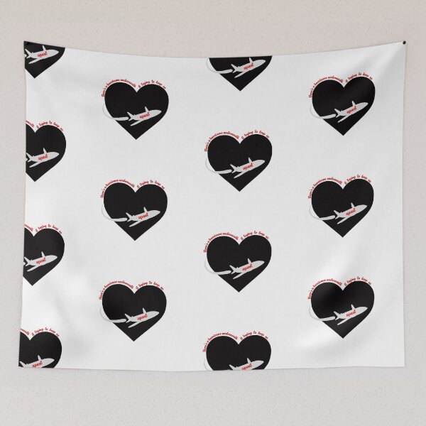 Item preview, “There’s a hurricane underneath it trying to keep us apart”- Jet Black Heart - 5sos  designed and sold by gabi’s stickers :).