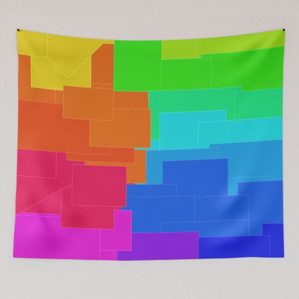 Item preview, Rainbow of Rectangles designed and sold by Bestagon.