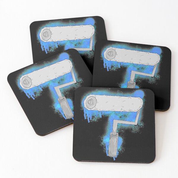 Item preview, Blue Paint Roller  designed and sold by missmann.