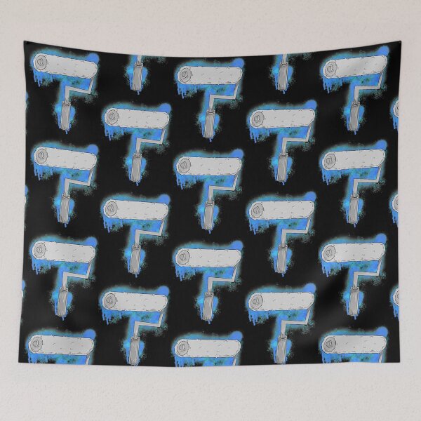 Item preview, Blue Paint Roller  designed and sold by missmann.