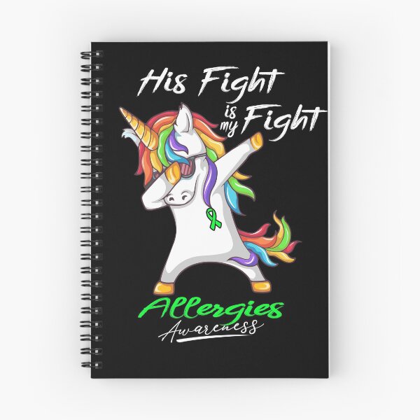 Item preview, Unicorn His Fight Is My Fight Allergies Awareness  designed and sold by rechardtee.