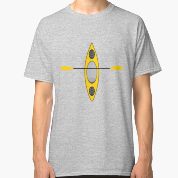 Kayaking (Yellow) Classic T-Shirt