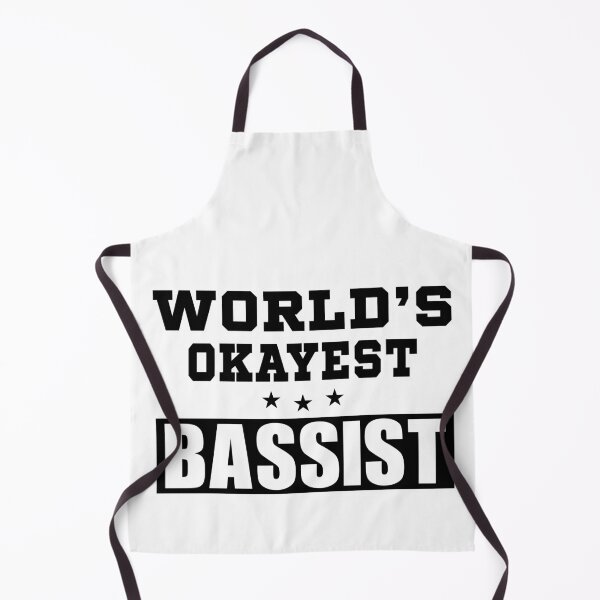 Item preview, World's Okayest bassist funny job 2021 designed and sold by BestUncommonTee.