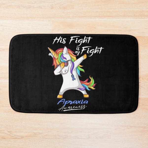 Item preview, Unicorn His Fight Is My Fight Apraxia Awareness designed and sold by rechardtee.