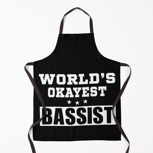 Item preview, World's Okayest bassist - bass guitarist funny job 2021 designed and sold by BestUncommonTee.
