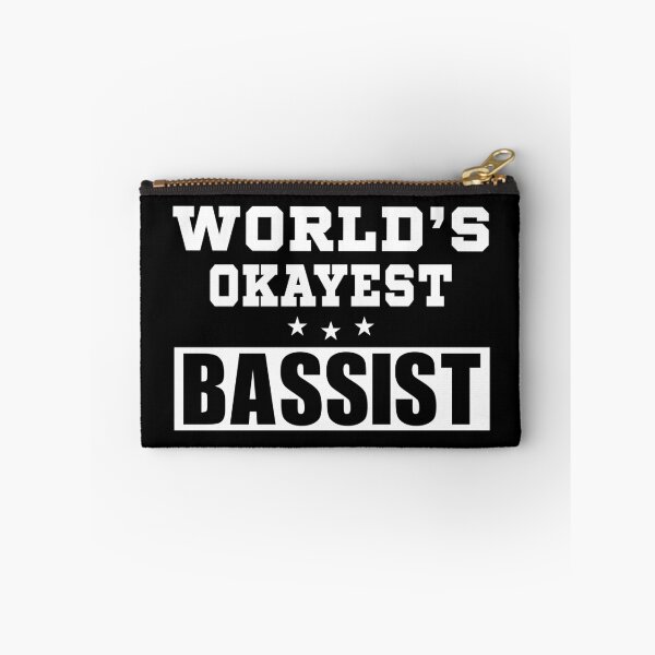 Item preview, World's Okayest bassist - bass guitarist funny job 2021 designed and sold by BestUncommonTee.
