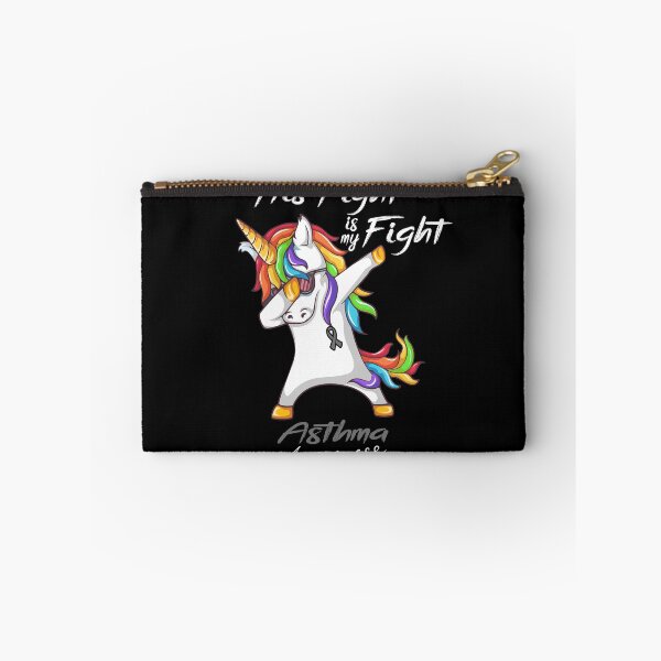 Item preview, Unicorn His Fight Is My Fight Asthma Awareness designed and sold by rechardtee.
