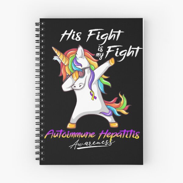 Item preview, Unicorn His Fight Is My Fight Autoimmune Hepatitis Awareness designed and sold by rechardtee.