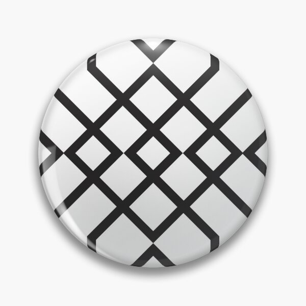 Item preview, Geometric white and black line pattern designed and sold by BLMcreations.