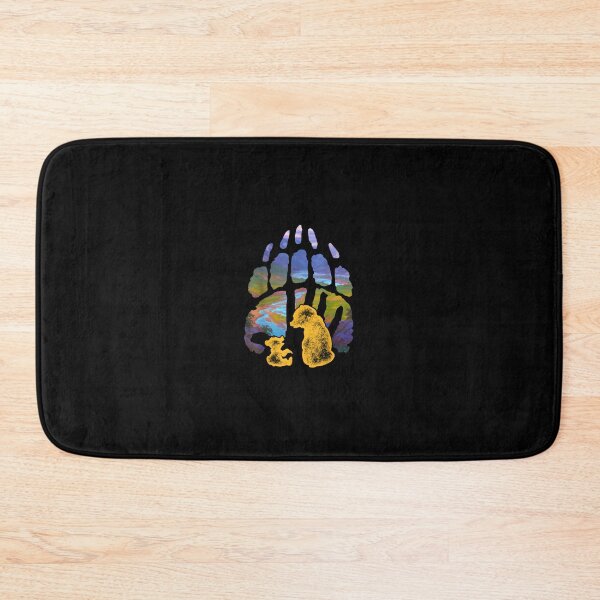 Item preview, D is ney Brother Bear Kenai Koda Paw s ilhouette designed and sold by Archibald24Luci.