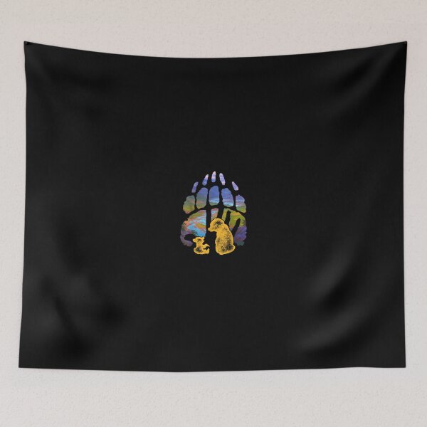 Item preview, D is ney Brother Bear Kenai Koda Paw s ilhouette designed and sold by Archibald24Luci.