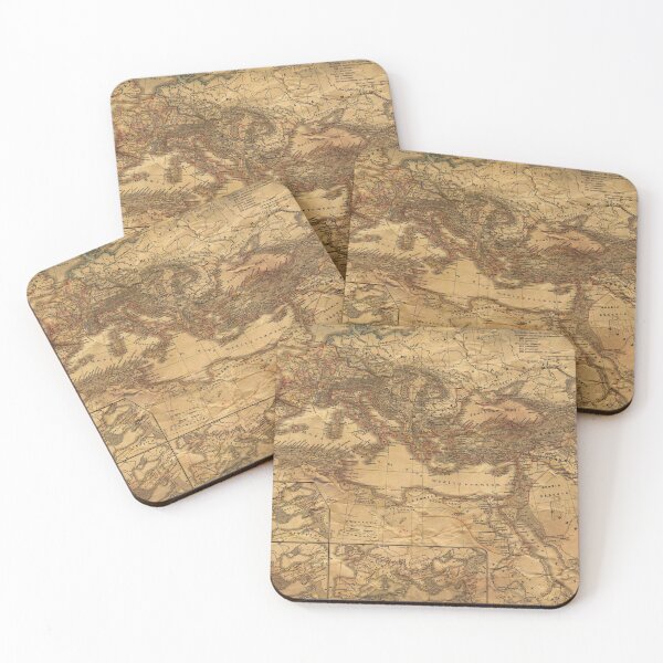 Item preview, Old Vintage Map designed and sold by ArtsyWishy.