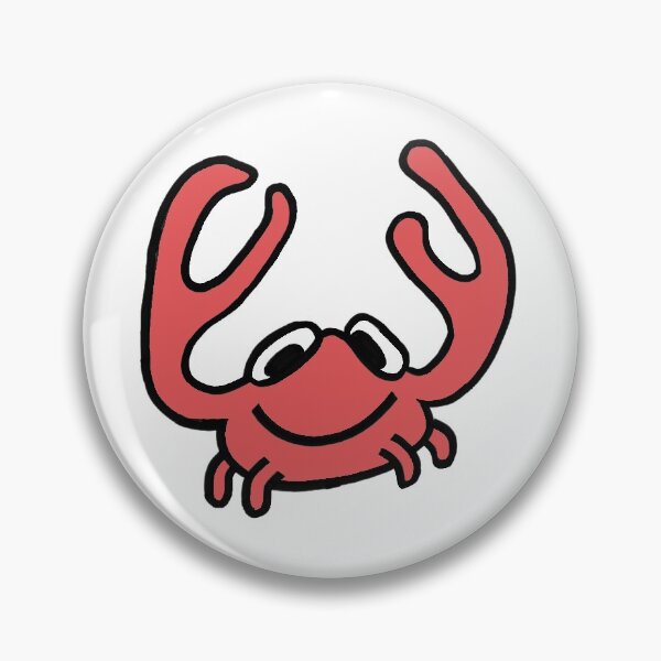 Item preview, Charlie the Cute Little Red Crab designed and sold by SteezyProvision.