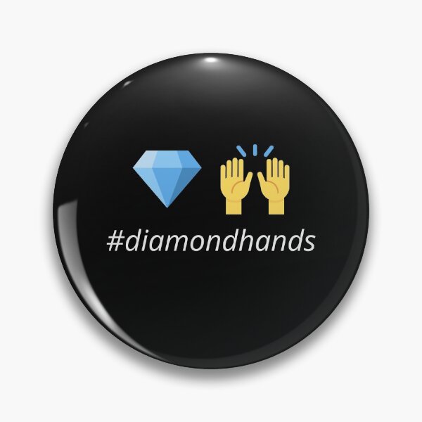 Item preview, Diamond hands with hashtag designed and sold by teesonwheels.