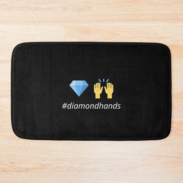 Item preview, Diamond hands with hashtag designed and sold by teesonwheels.