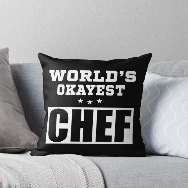 Item preview, World's Okayest chef funny designed and sold by BestUncommonTee.