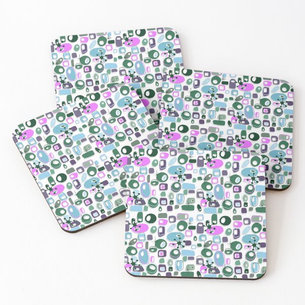 Item preview, retro kitch, green designed and sold by creativeshell.