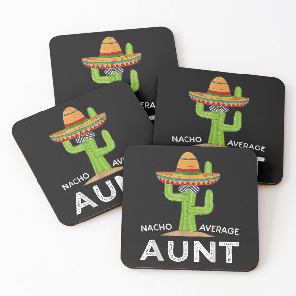 Item preview, Aunt Humor Gifts _ Funny Saying Nacho Average Aunt T-Shirt designed and sold by Lukifo-Tender.