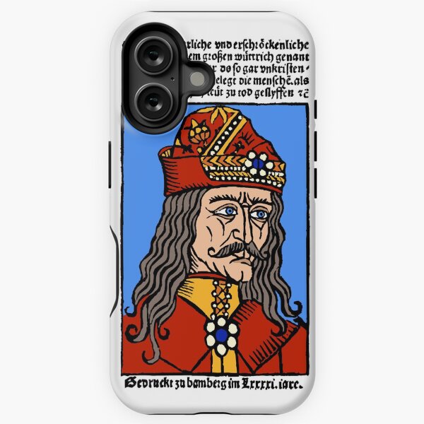 Vista previa del artículo con la obra «Vlad el Empalador, el verdadero Drácula», diseñado y vendido por monsterplanet.