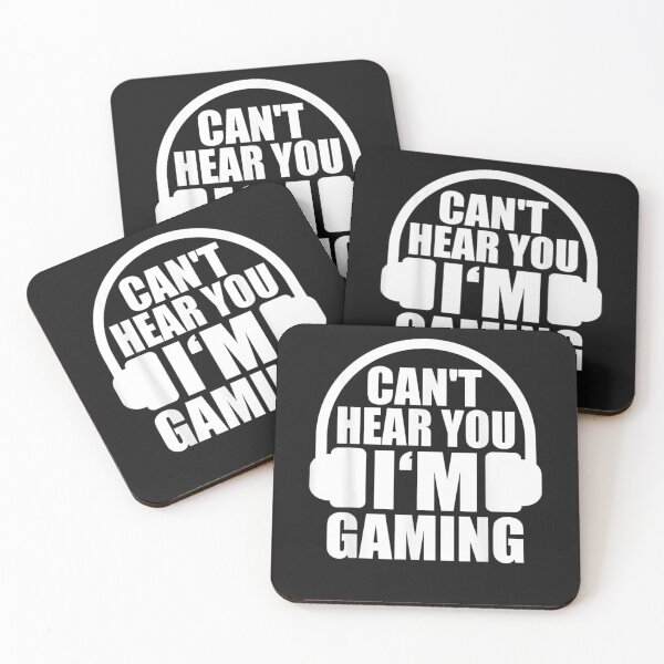 Item preview, Can't Hear You I'm Gaming Headset Video Games Gamer T-Shirt  designed and sold by Lukifo-Tender.