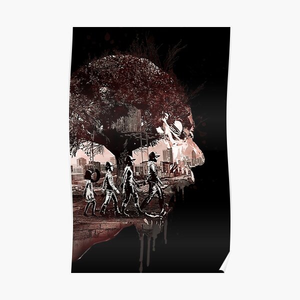 The Walking Dead Game Definitive Edition Logo Poster