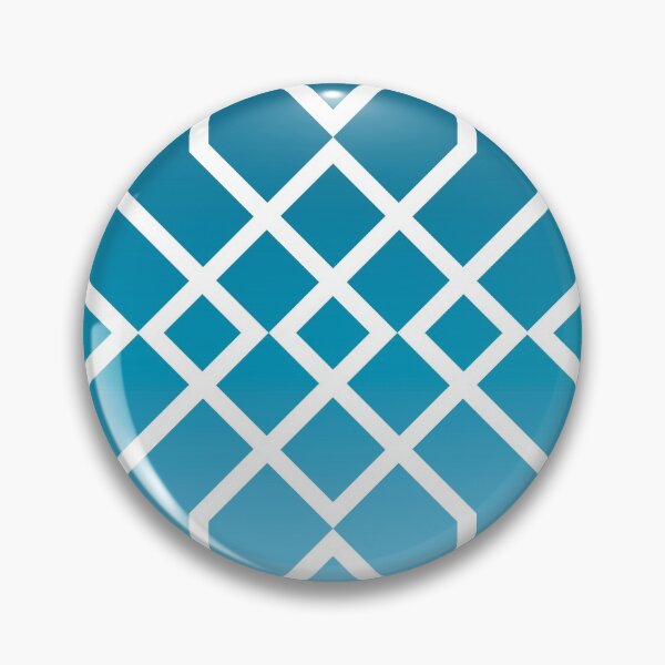 Item preview, Geometric blue and white line pattern designed and sold by BLMcreations.