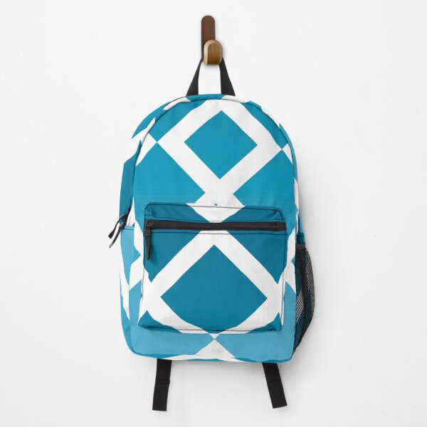 Item preview, Geometric blue and white line pattern designed and sold by BLMcreations.