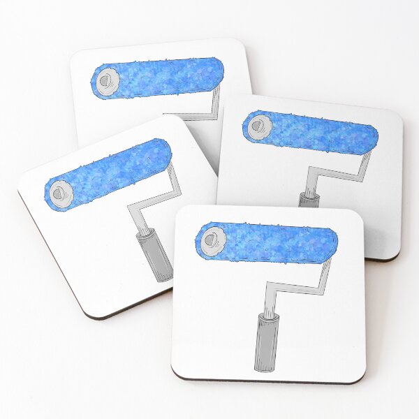 Item preview, Blue Paint Roller  designed and sold by missmann.