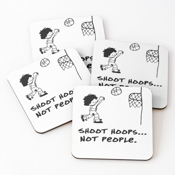 Item preview, Shoot Hoops Not People designed and sold by ellen22waters.