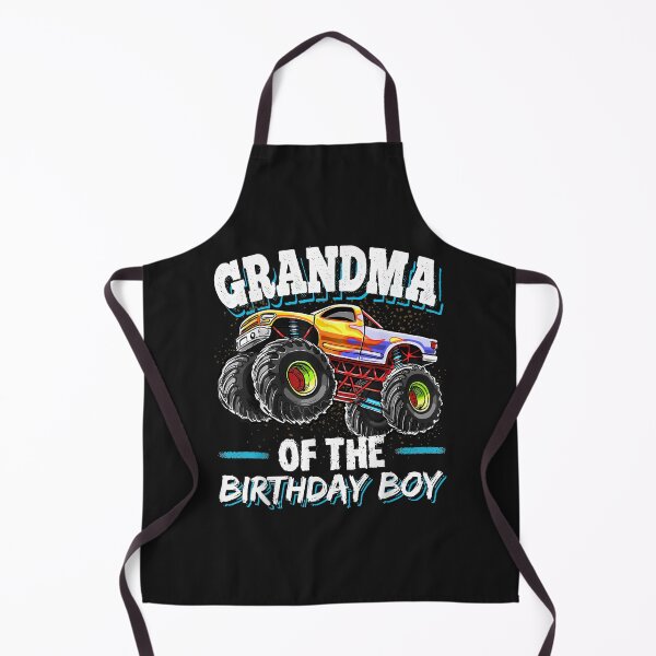 Item preview, Grandma of the Birthday Boy Monster Truck Birthday Party designed and sold by Ambrosia1234.
