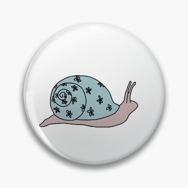 Item preview, Flower Snail designed and sold by BoysBerries.