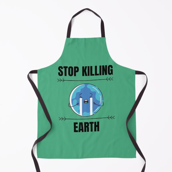 Item preview, Stop Killing Earth designed and sold by PureGeometry.