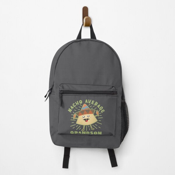 Item preview, Nacho Average Grandson - Cute and Funny Nacho with Moustache Wearing Mexican Hat While Playing Maracas Illustrations Design designed and sold by NightGleam.