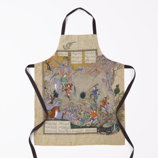 Item preview, Khusrau Parviz Being Rescued by Angel Surush  designed and sold by ArtEntwined.