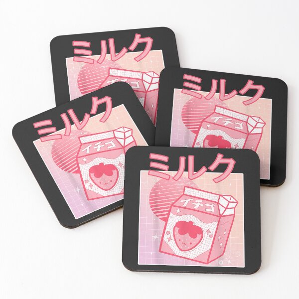 Item preview, Strawberry Milk Shake Carton Funny Retro 90s Japanese Kawaii T-Shirt  designed and sold by Lukifo-Tender.