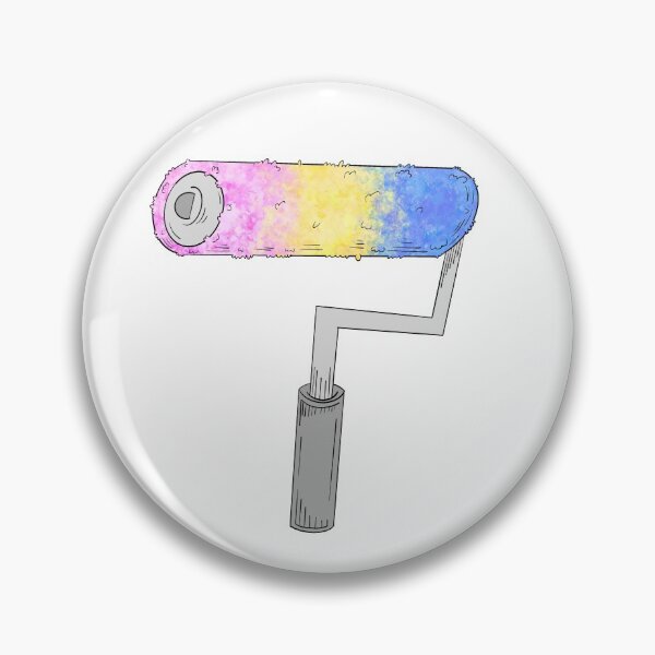 Item preview, Pink Yellow Blue Paint Roller  designed and sold by missmann.