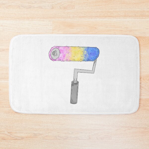 Item preview, Pink Yellow Blue Paint Roller  designed and sold by missmann.