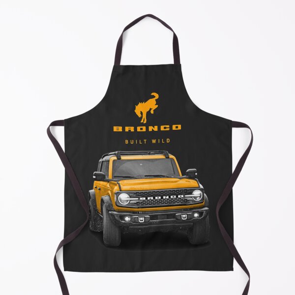 Item preview, Bronco and Logo - Cyber Orange designed and sold by love-at1st-gear.