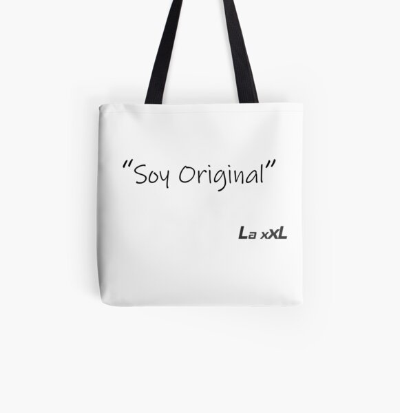 Soy Original Bolsa estampada de tela